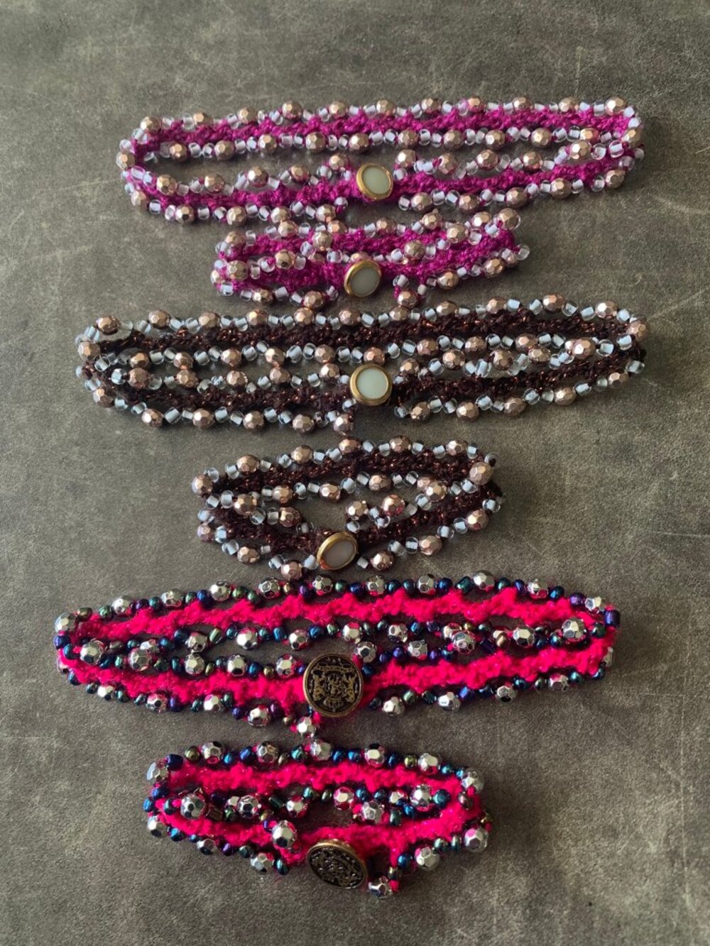 6 Piece BOHO Hand Crochet Jewerly Set NEW